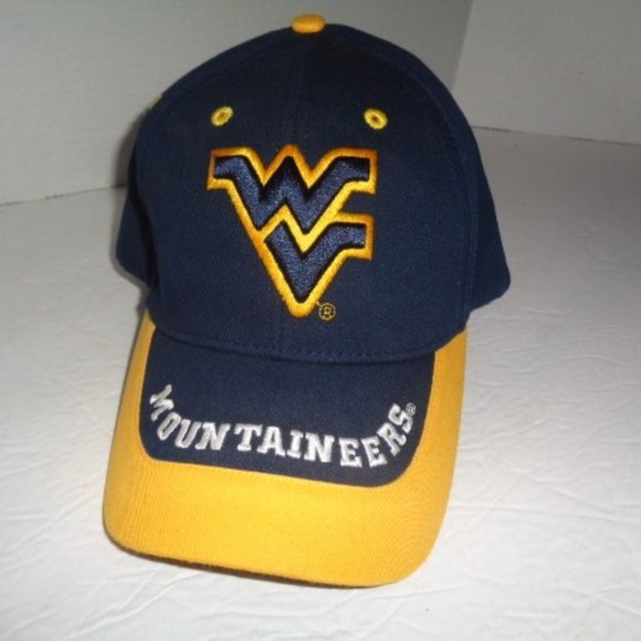West Virginia Mountaineers Team Ball Cap, By CAPSMITH Adult Adjustable, New - Picture 1 of 5